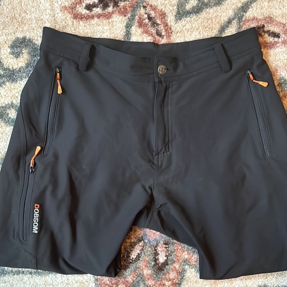 Men’s large black sporty/casual capris - Picture 3 of 5